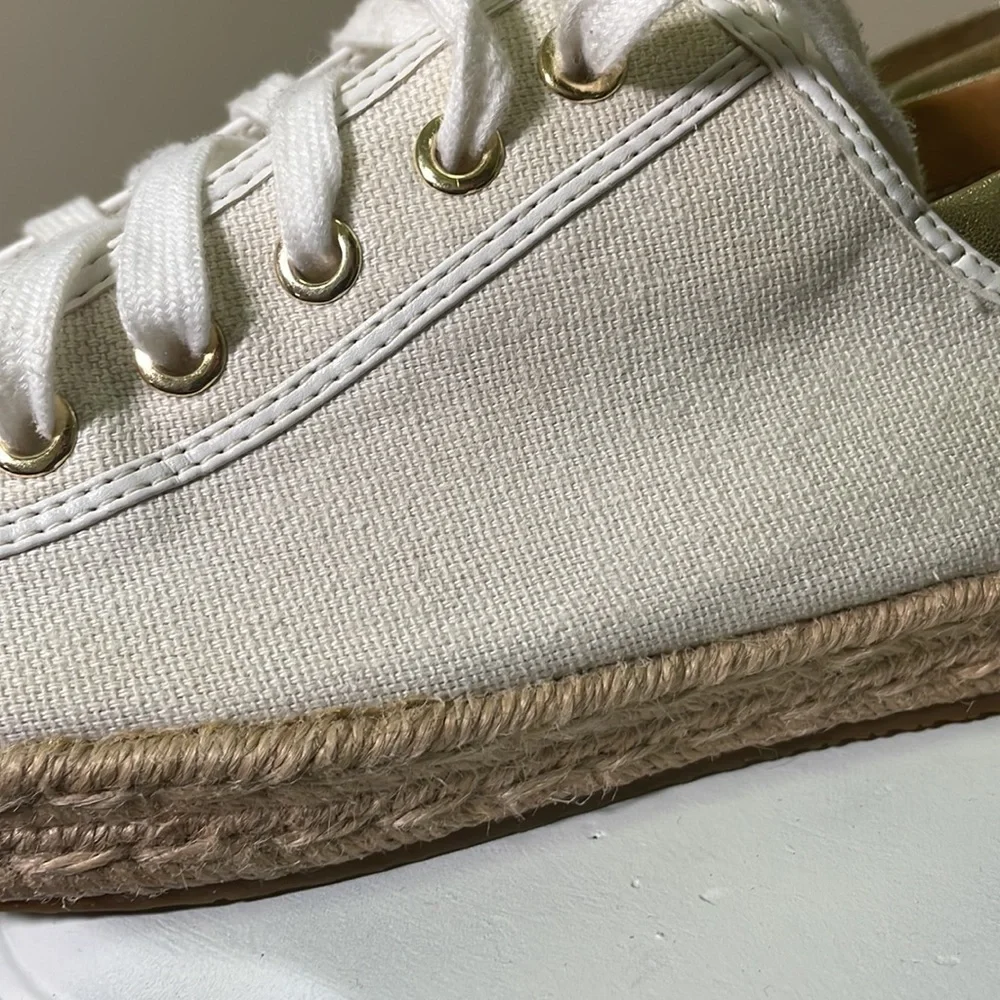 Michael Kors -  Kristy Slide - Cream Neutral - Size 8.5 - Picture 9 of 15